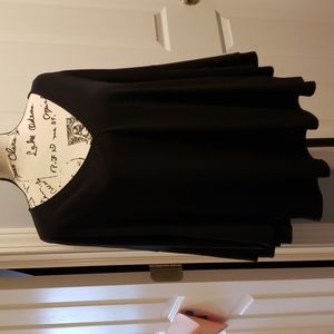 Lane Bryant Women's 14/16 Black Blouse